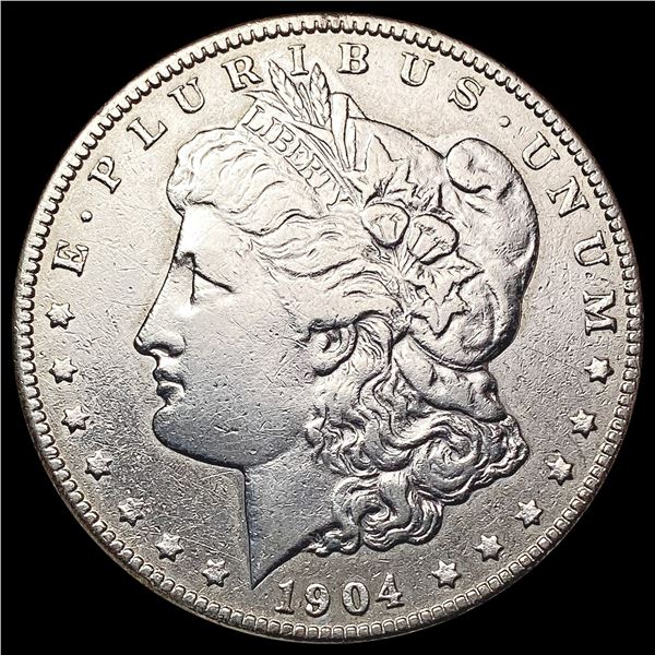 1904-S Morgan Silver Dollar CLOSELY UNCIRCULATED