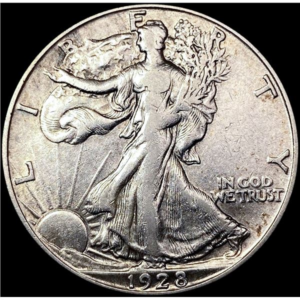 1928-S Walking Liberty Half Dollar LIGHTLY CIRCULATED