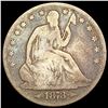 Image 1 : 1873 Seated Liberty Half Dollar NICELY CIRCULATED