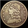 Image 1 : 1834 Capped Bust Quarter NICELY CIRCULATED
