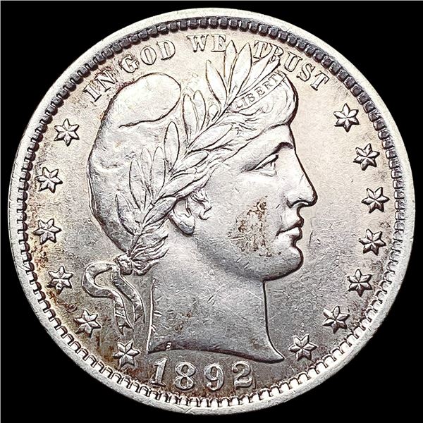 1892 Barber Quarter UNCIRCULATED