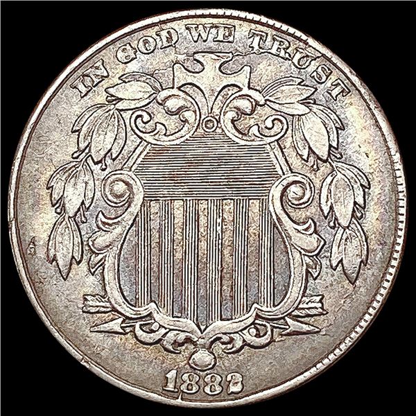 1882 Shield Nickel CLOSELY UNCIRCULATED