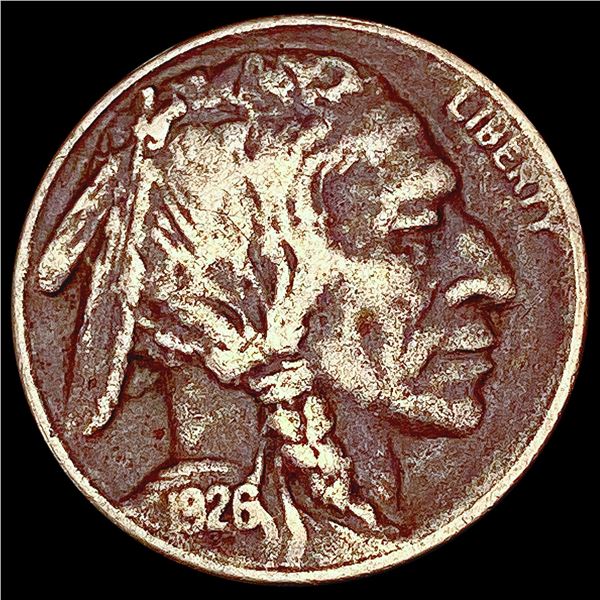 1926-S Buffalo Nickel LIGHTLY CIRCULATED