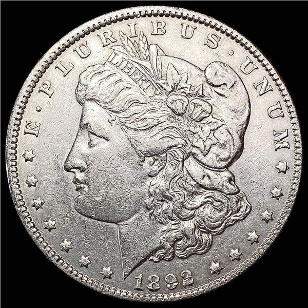 1892 Morgan Silver Dollar CLOSELY UNCIRCULATED