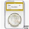 Image 1 : 1891 Morgan Silver Dollar PGA MS64+