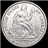Image 1 : 1874 Arrows Seated Liberty Dime CLOSELY UNCIRCULATED