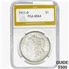 Image 1 : 1921-D Morgan Silver Dollar PGA MS64