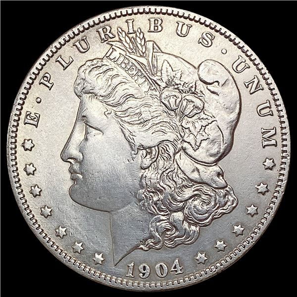 1904-S Morgan Silver Dollar CLOSELY UNCIRCULATED