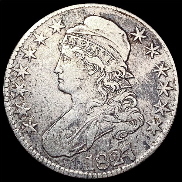 1827 Capped Bust Half Dollar CLOSELY UNCIRCULATED