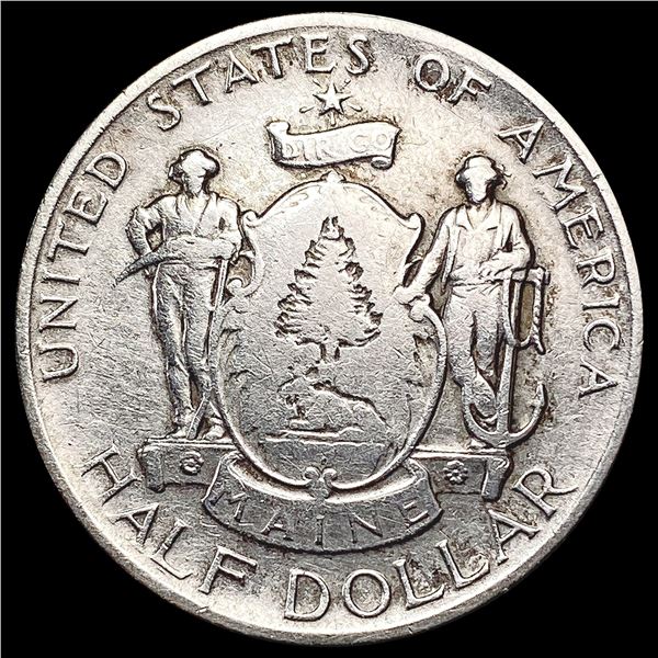 1920 Maine Half Dollar CLOSELY UNCIRCULATED