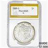 Image 1 : 1889-S Morgan Silver Dollar PGA MS65 PL