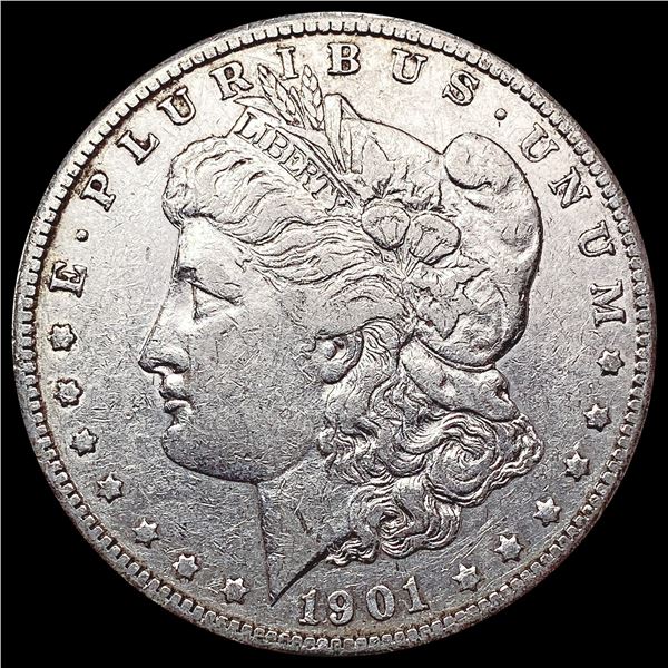1901-S Morgan Silver Dollar NEARLY UNCIRCULATED