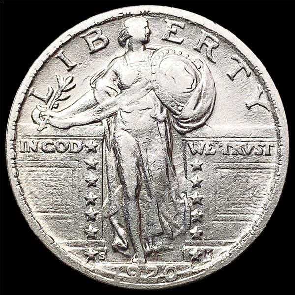 1920-S Standing Liberty Quarter CLOSELY UNCIRCULATED