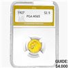 Image 1 : 1927 $2.50 Gold Quarter Eagle PGA MS65