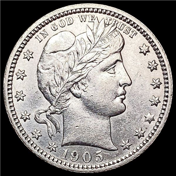 1905-O Barber Quarter CLOSELY UNCIRCULATED