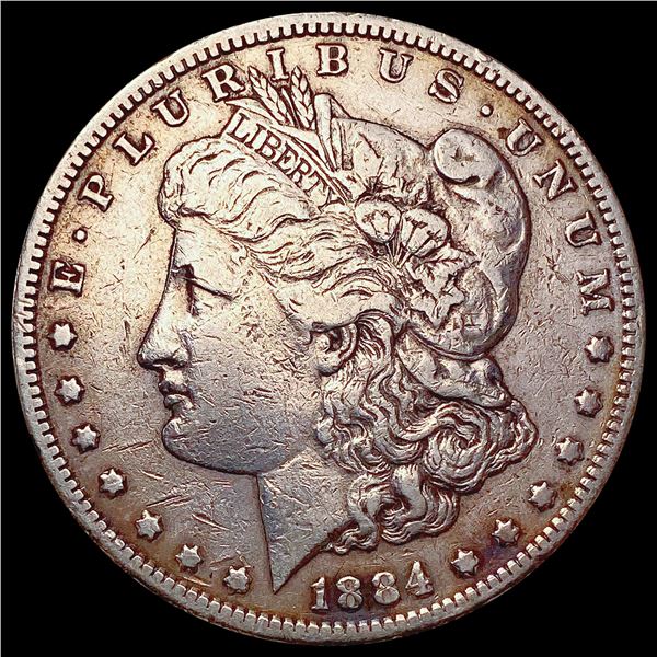 1884-S Morgan Silver Dollar LIGHTLY CIRCULATED