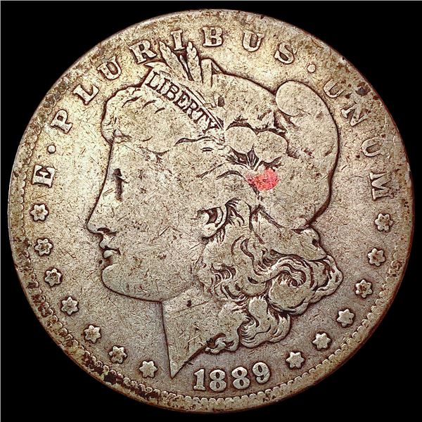 1889-CC Morgan Silver Dollar NICELY CIRCULATED