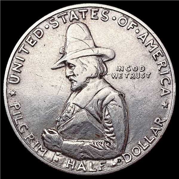 1920 Pilgrim Half Dollar CLOSELY UNCIRCULATED