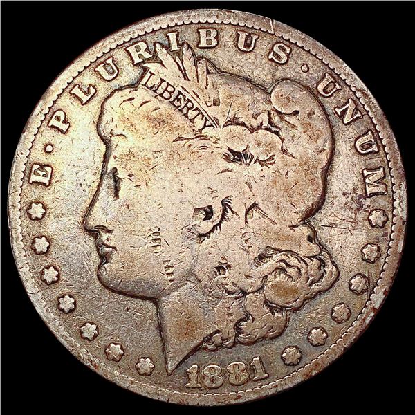 1881-CC Morgan Silver Dollar NICELY CIRCULATED