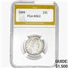 Image 1 : 1899 Barber Quarter PGA MS63