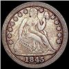 Image 1 : 1845 Seated Liberty Dime LIGHTLY CIRCULATED