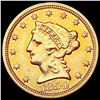 Image 1 : 1854 $2.50 Gold Quarter Eagle CLOSELY UNCIRCULATED
