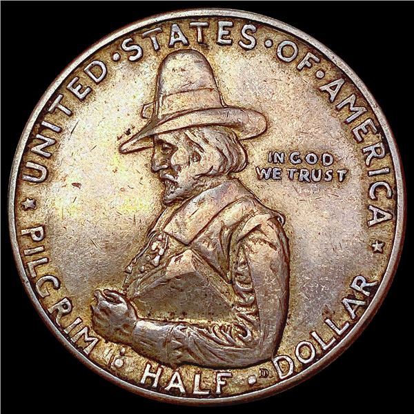 1920 Pilgrim Half Dollar CLOSELY UNCIRCULATED