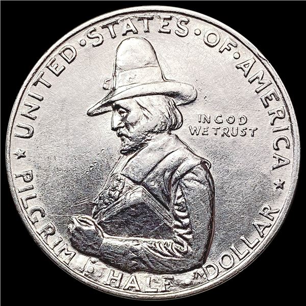 1920 Pilgrim Half Dollar CHOICE AU