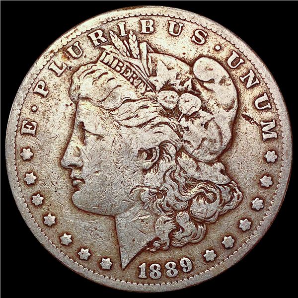 1889-CC Morgan Silver Dollar LIGHTLY CIRCULATED