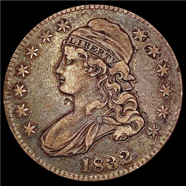 1832 Capped Bust Half Dollar LIGHTLY CIRCULATED