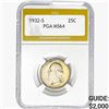 Image 1 : 1932-S Washington Silver Quarter PGA MS64