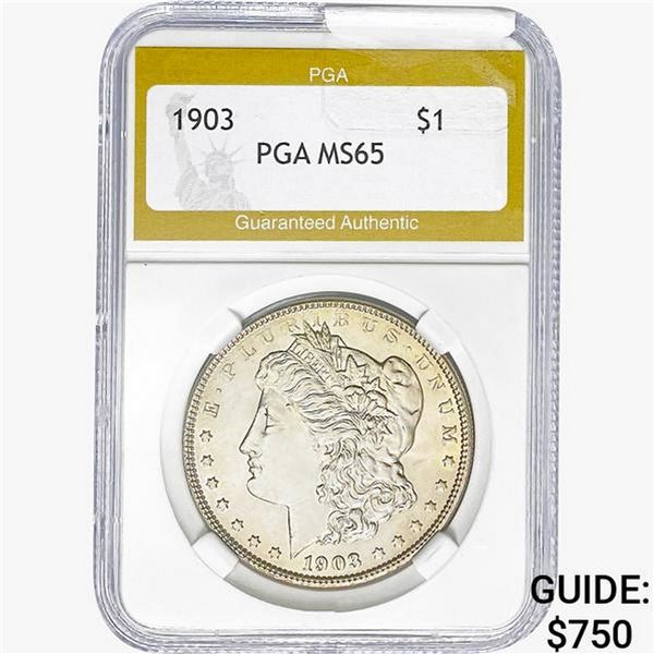 1903 Morgan Silver Dollar PGA MS65