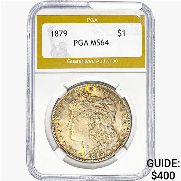 1879 Morgan Silver Dollar PGA MS64