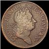 Image 1 : 1723 Wood's Hibernia Token NICELY CIRCULATED