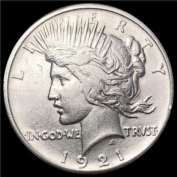 1921 Silver Peace Dollar GEM BU
