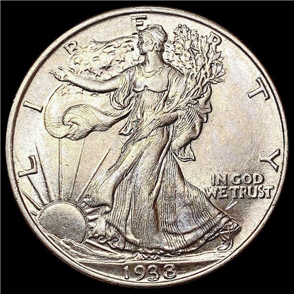 1938 Walking Liberty Half Dollar UNCIRCULATED