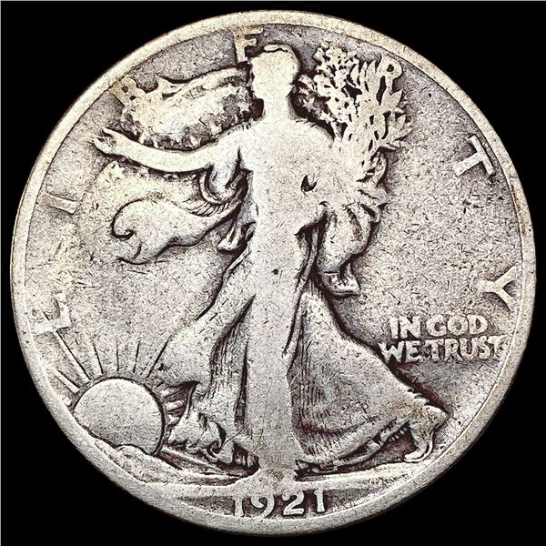 1921-S Walking Liberty Half Dollar NICELY CIRCULATED