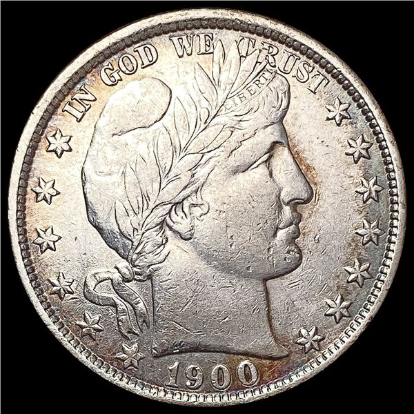 1900 Barber Half Dollar CHOICE AU