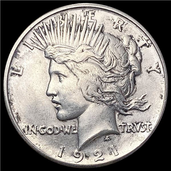 1921 Silver Peace Dollar GEM BU