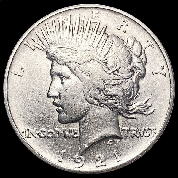 1921 Silver Peace Dollar GEM BU