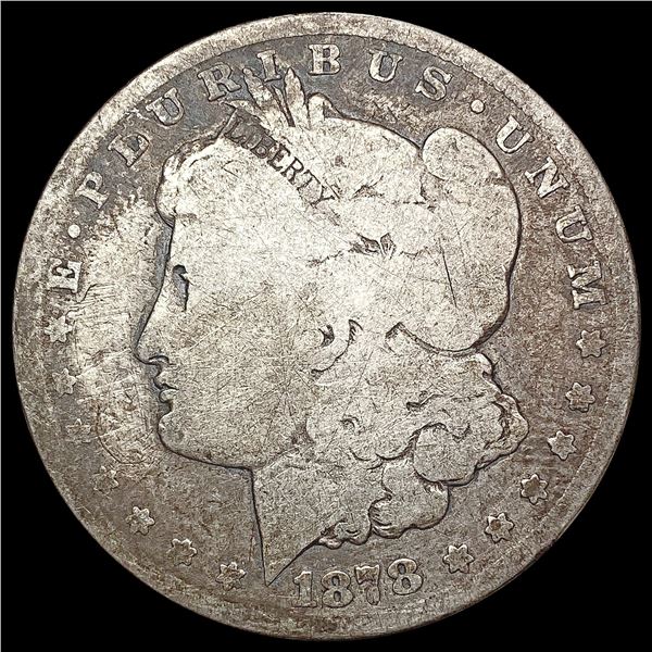 1878-CC Morgan Silver Dollar NICELY CIRCULATED