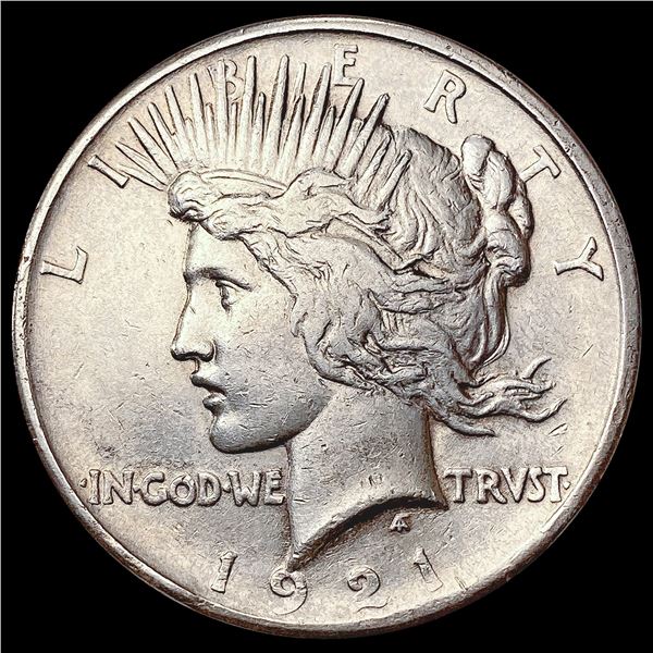 1921 Silver Peace Dollar CLOSELY UNCIRCULATED