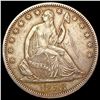 Image 1 : 1858 Seated Liberty Half Dollar ABOUT UNCIRCULATED