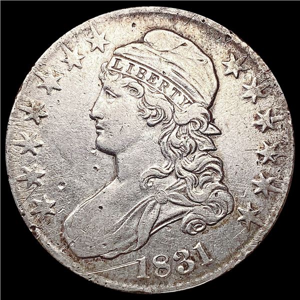 1831 Capped Bust Half Dollar LIGHTLY CIRCULATED