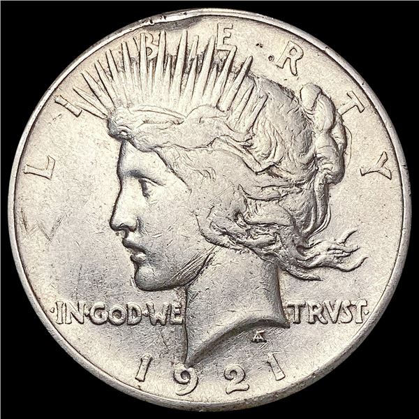 1921 Silver Peace Dollar CHOICE AU
