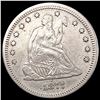 Image 1 : 1877 Seated Liberty Quarter NEARLY UNCIRCULATED