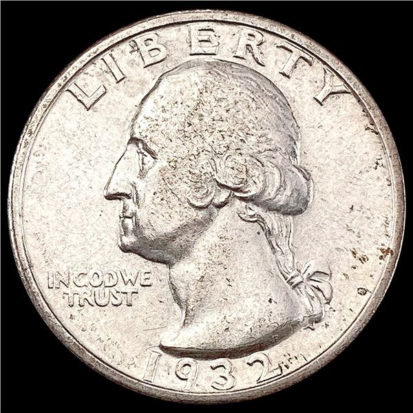 1932-S Washington Silver Quarter CHOICE AU