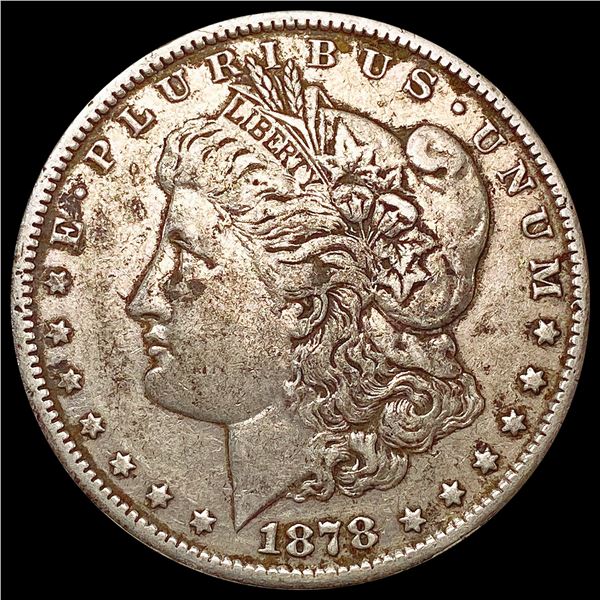 1878-CC Morgan Silver Dollar CLOSELY UNCIRCULATED