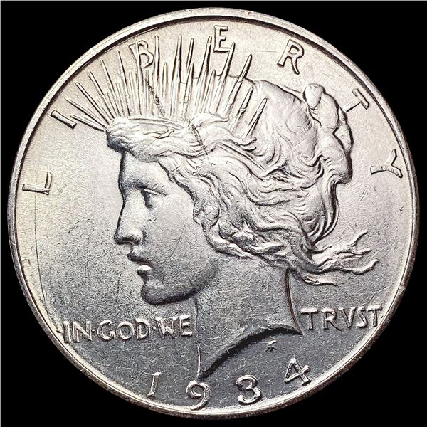 1934-D Silver Peace Dollar UNCIRCULATED