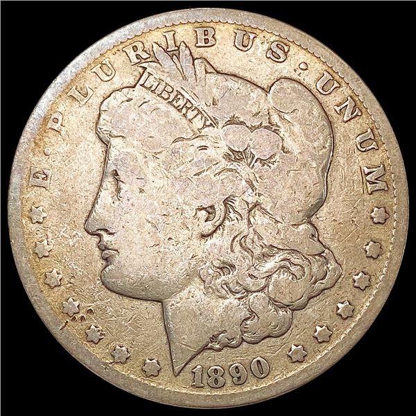 1890-CC Morgan Silver Dollar NICELY CIRCULATED